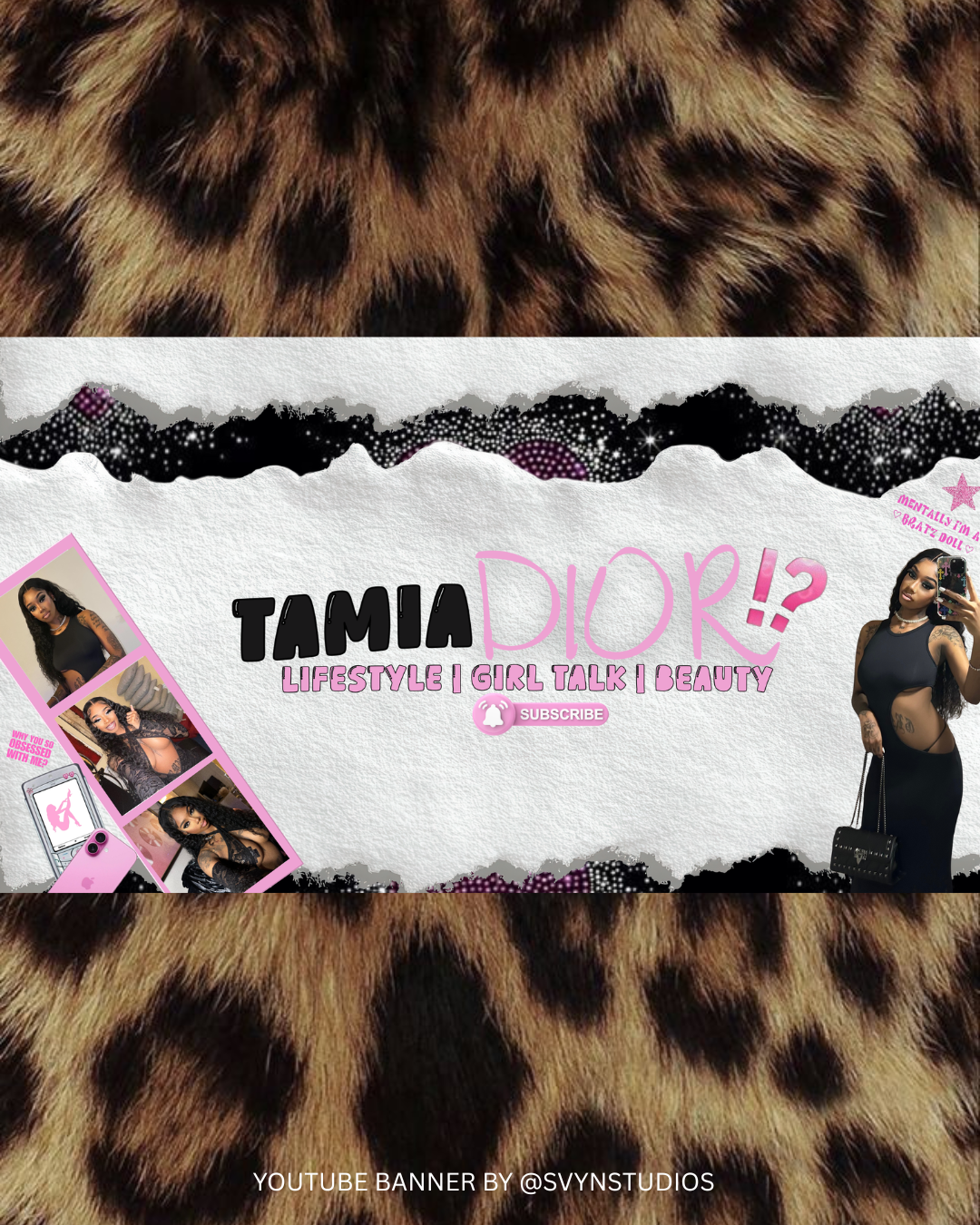 Custom Youtube Channel Banner Design